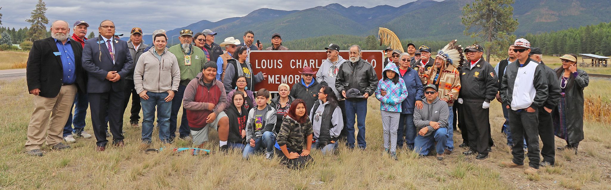 Family, friends and military veterans